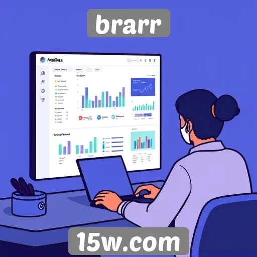 Análise da interface do usuário no site brarr